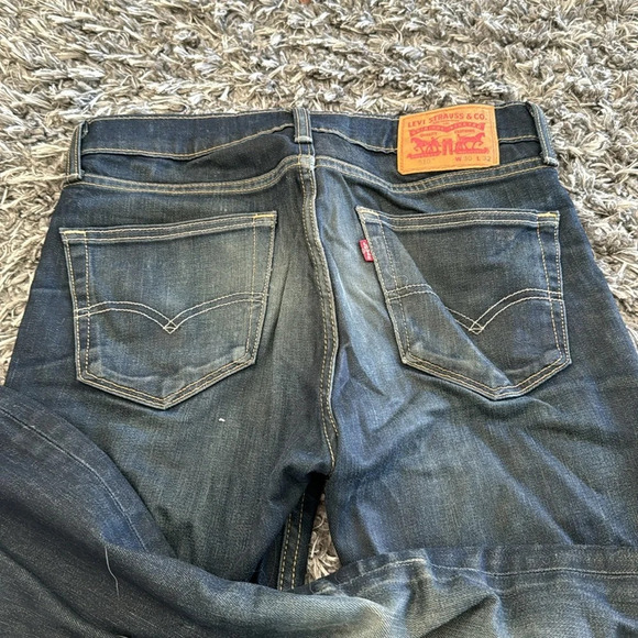 Levi’s 510 dark denim vtg jeans size 30 x 32 fit women’s 8-10 - Picture 9 of 12